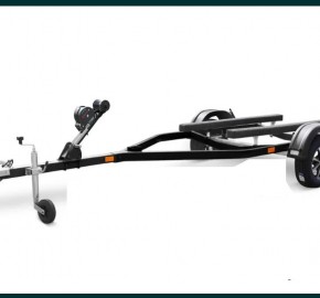 przyczepka podłodziowa pod skuter wodny czarna